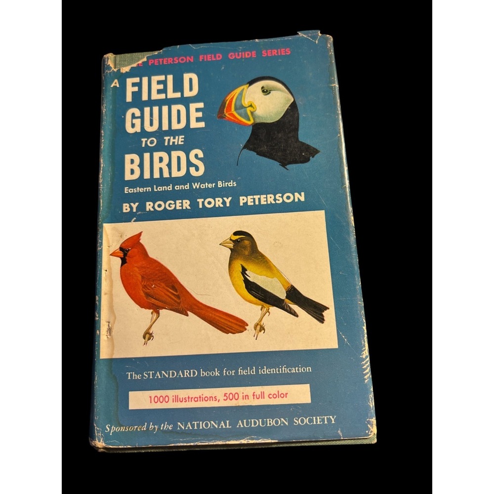 A Field Guide to the Birds Roger Tory Peterson 3rd Ed Audubon HB DJ 1959